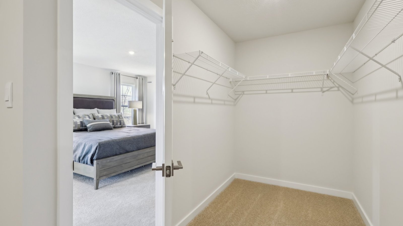 Primary walk-in closet