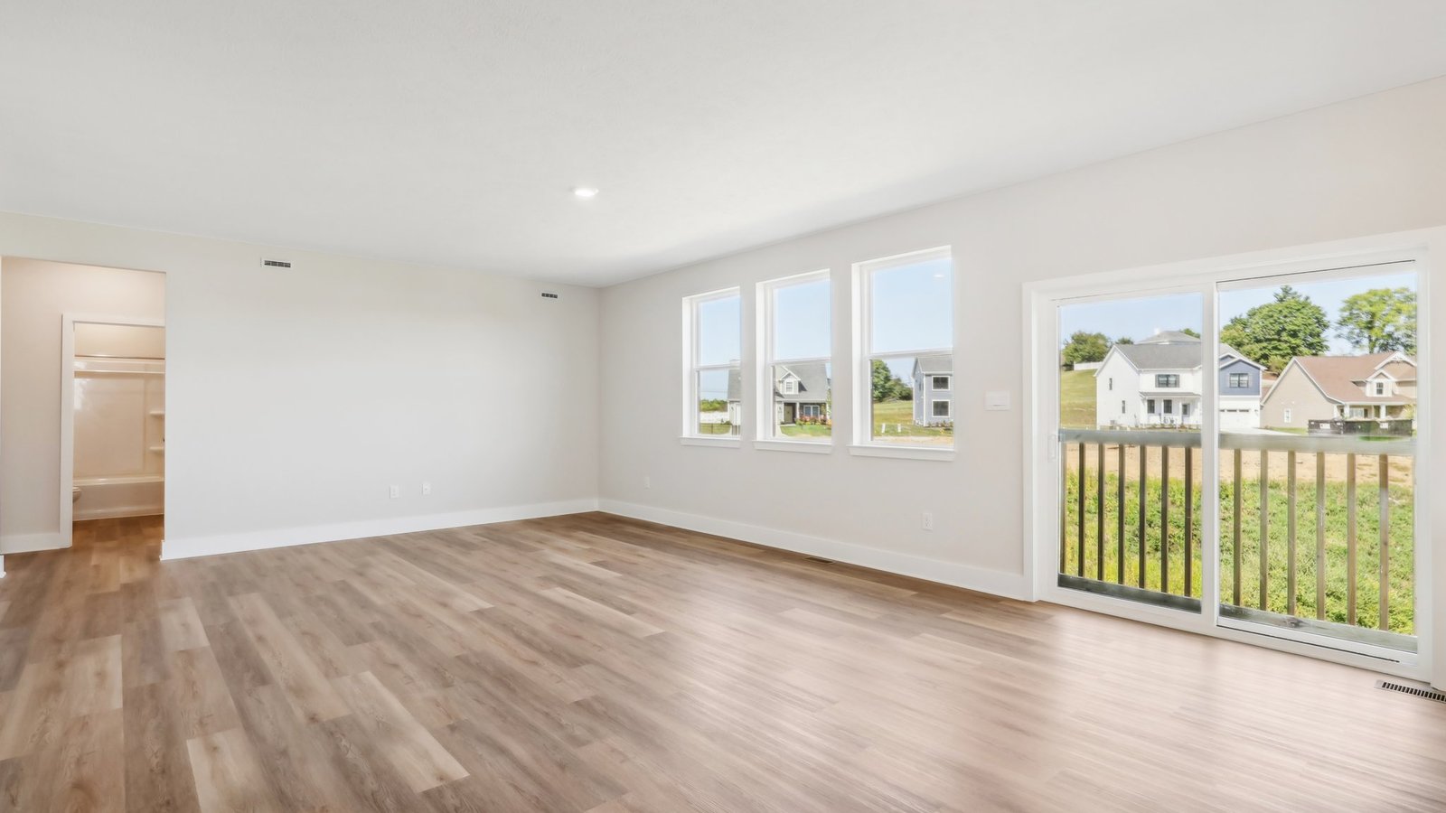 Main level living space