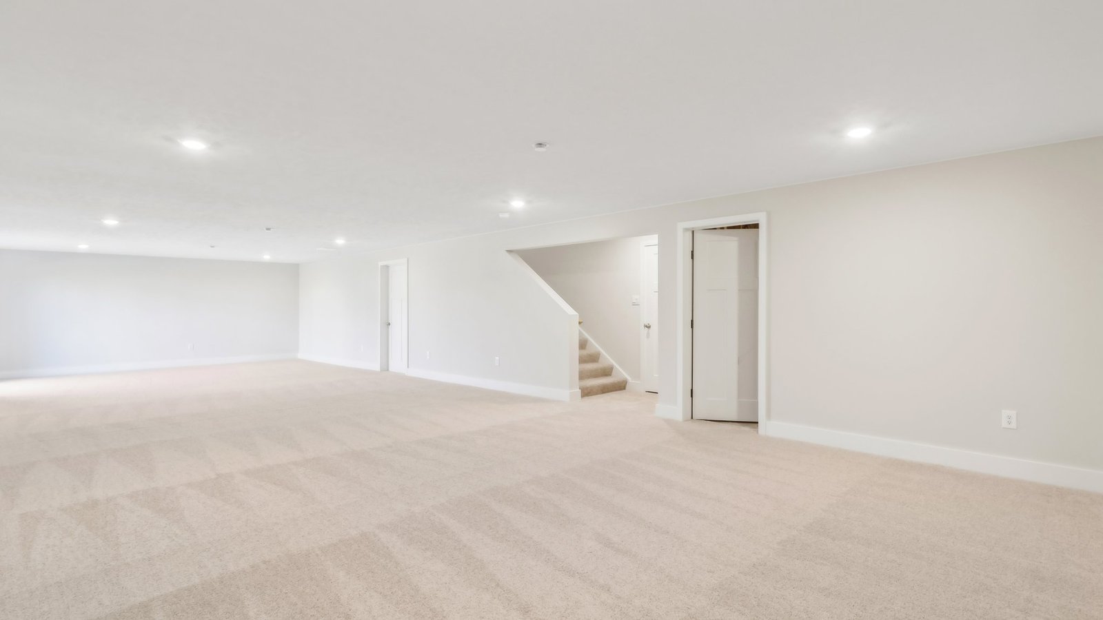 finished lower level