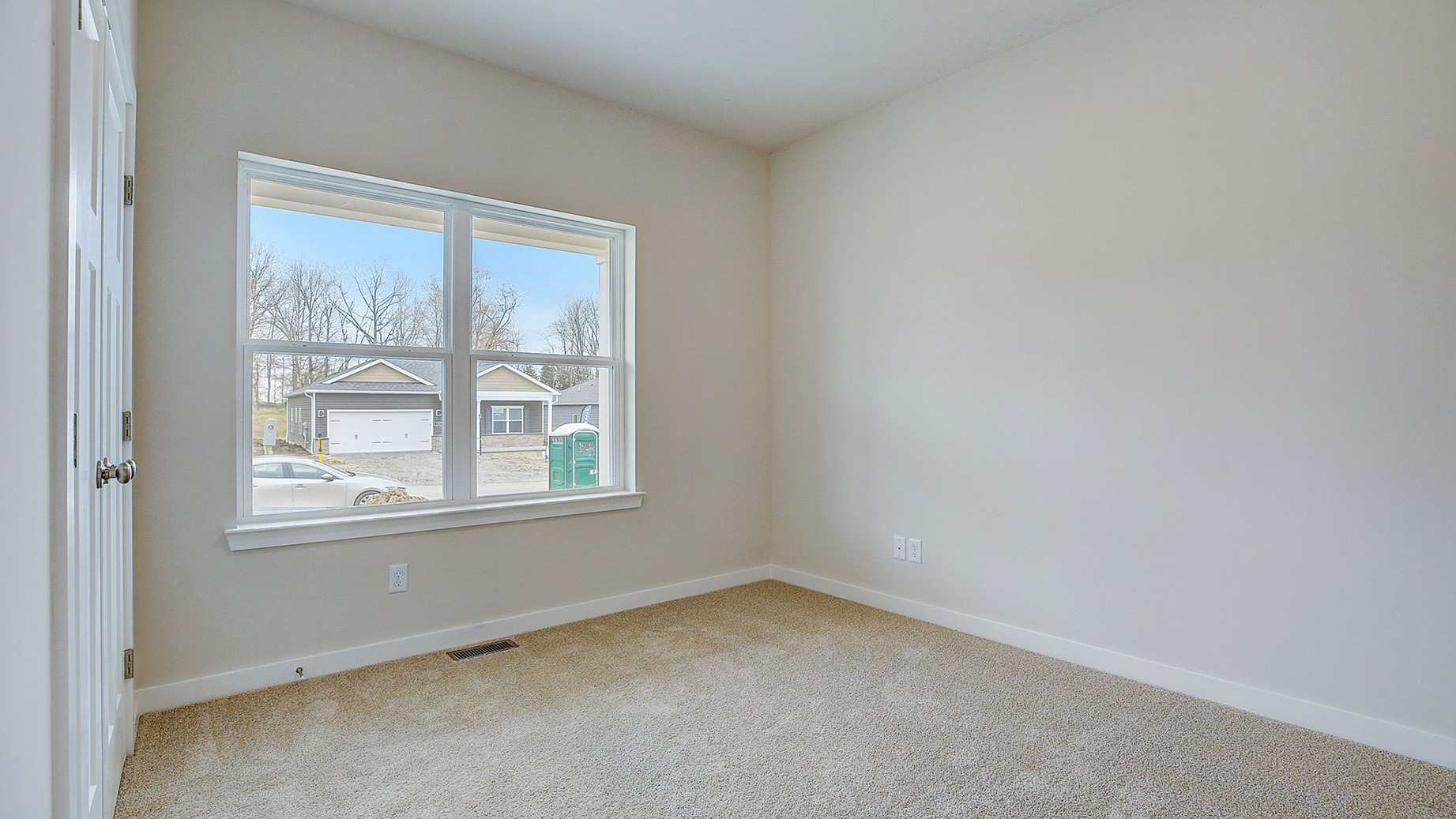 Secondary bedroom with window