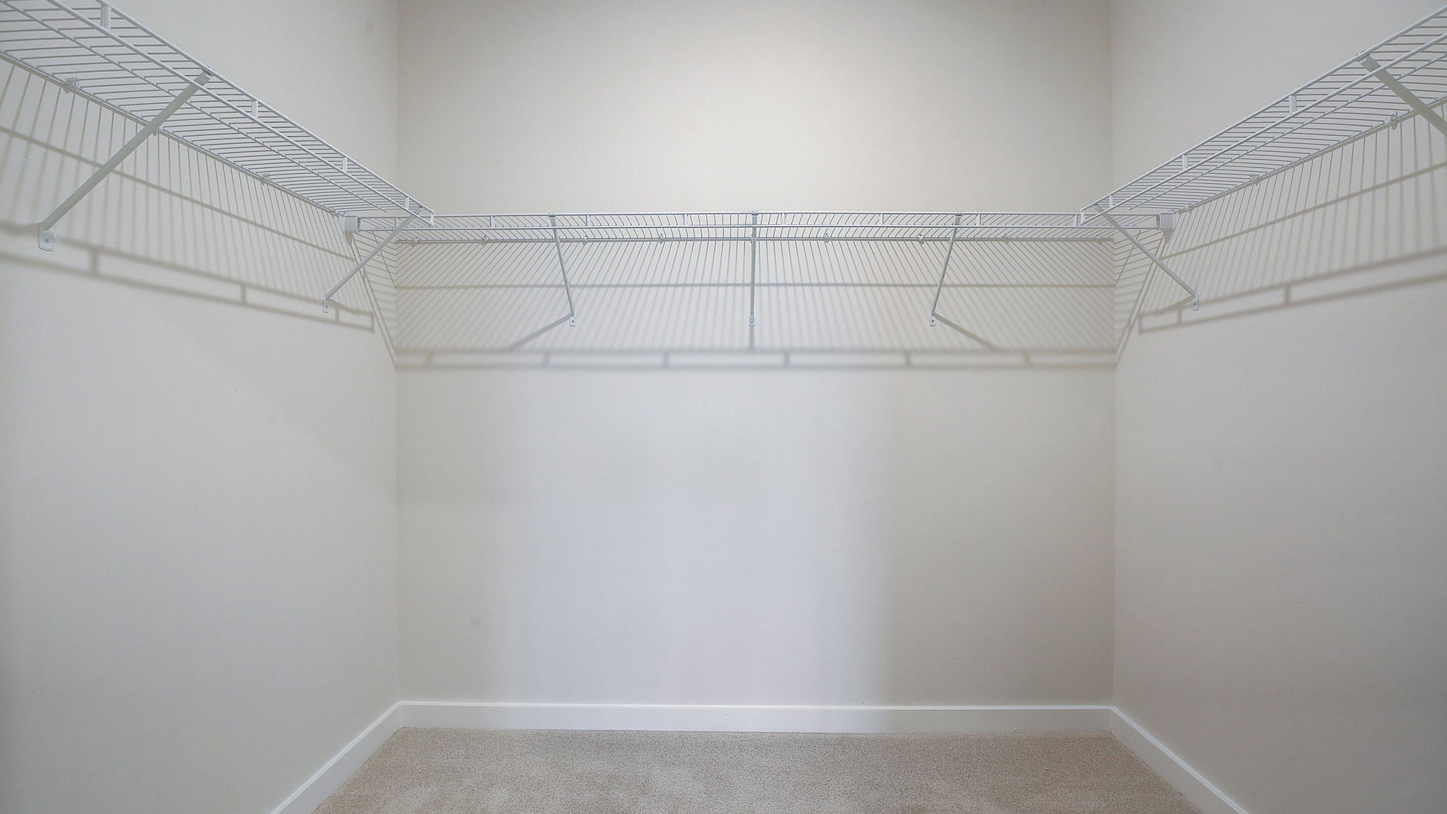Primary walk-in closet