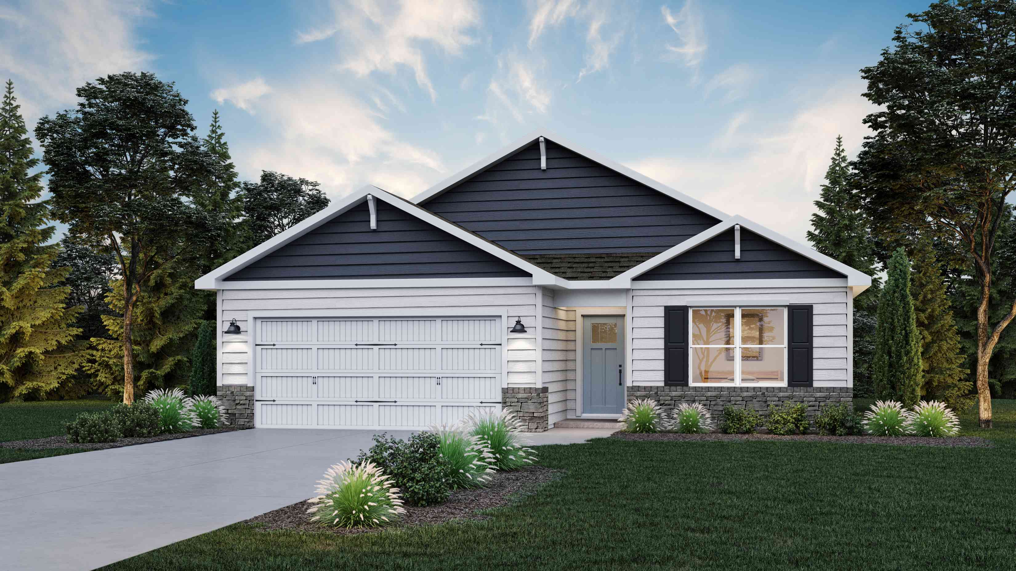 Exterior rendering of Hamilton