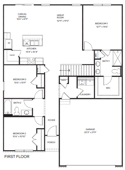 first floor