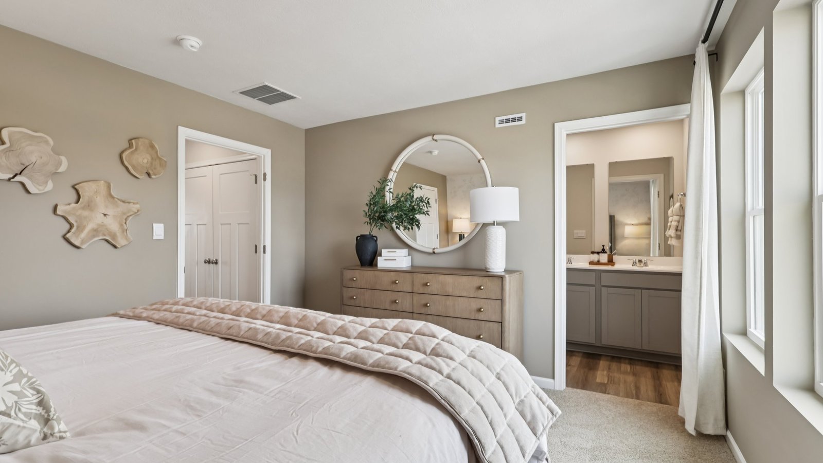 Primary bedroom suite