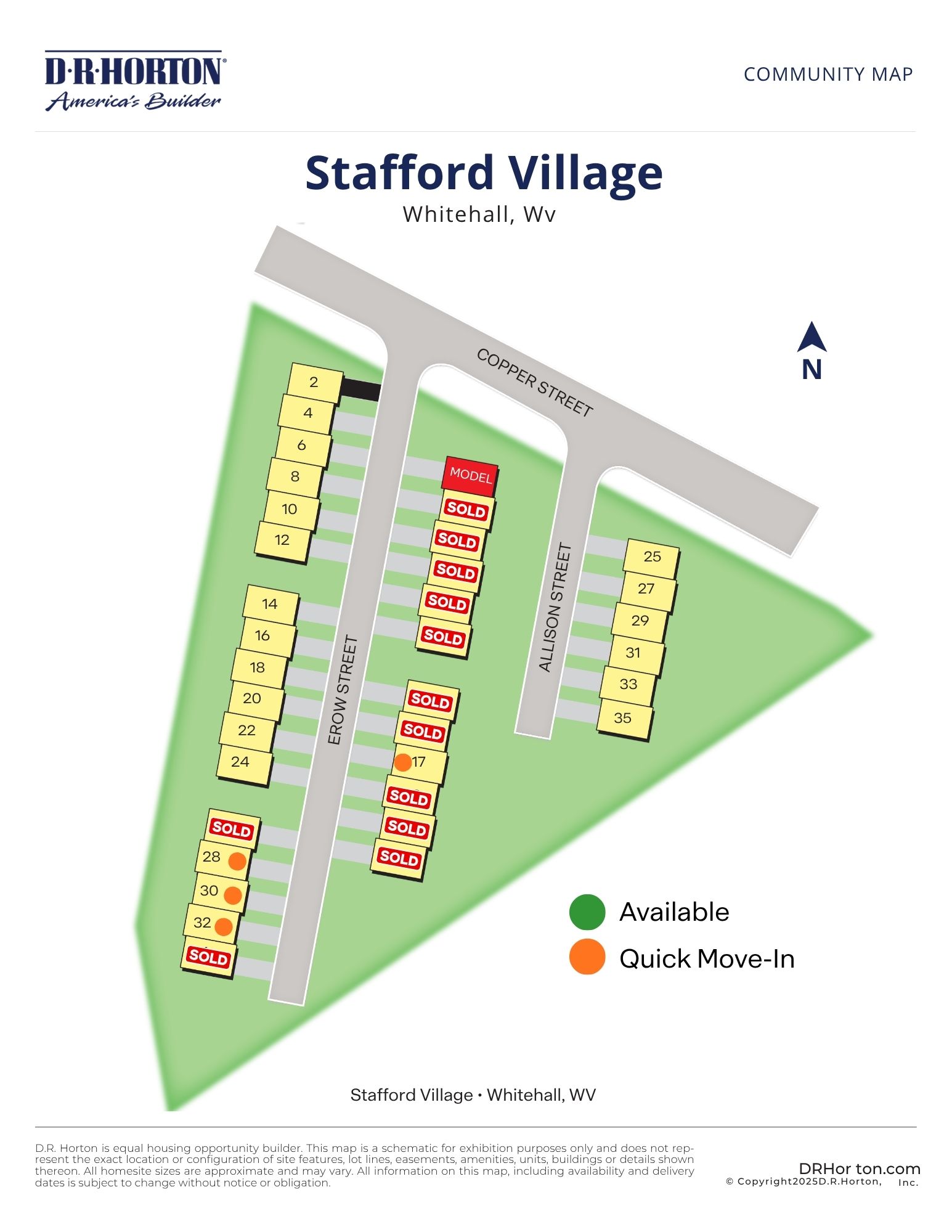 Static Lot Map