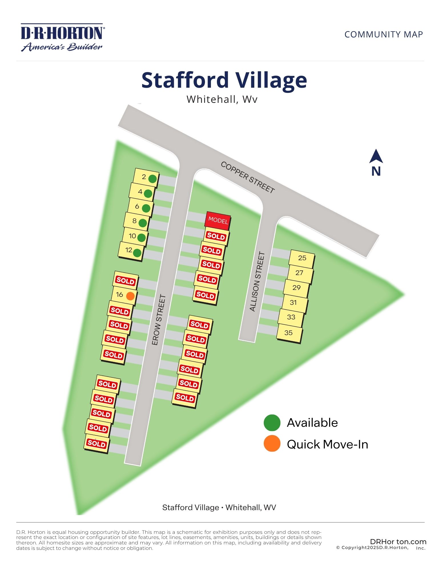 Static Lot Map