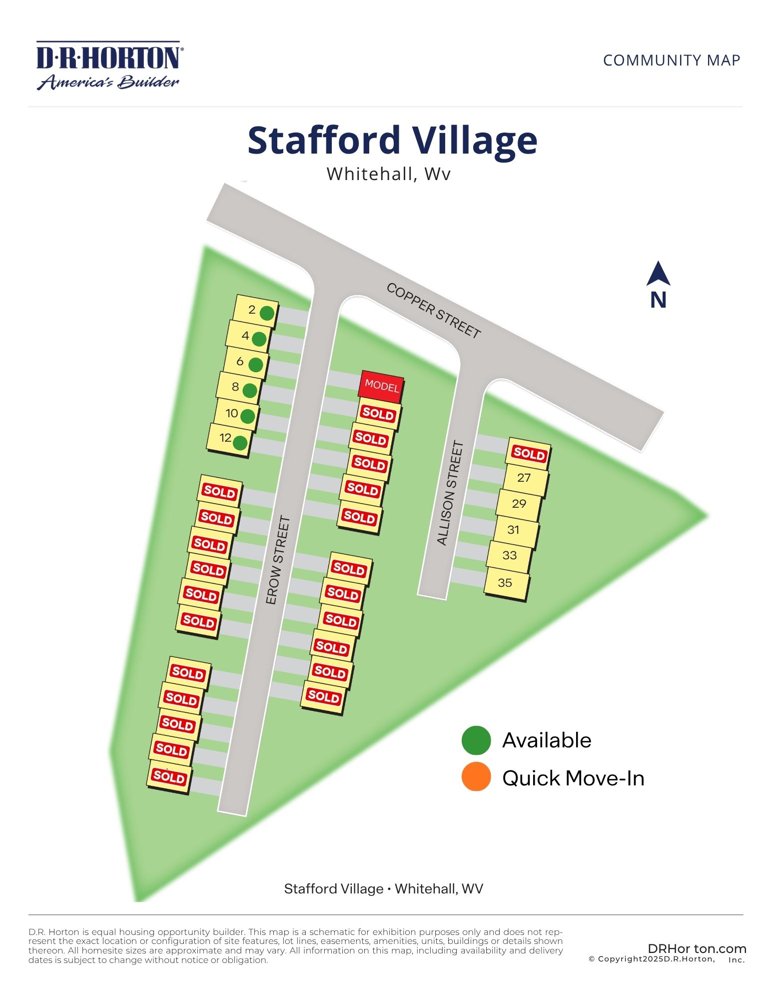 Static Lot Map
