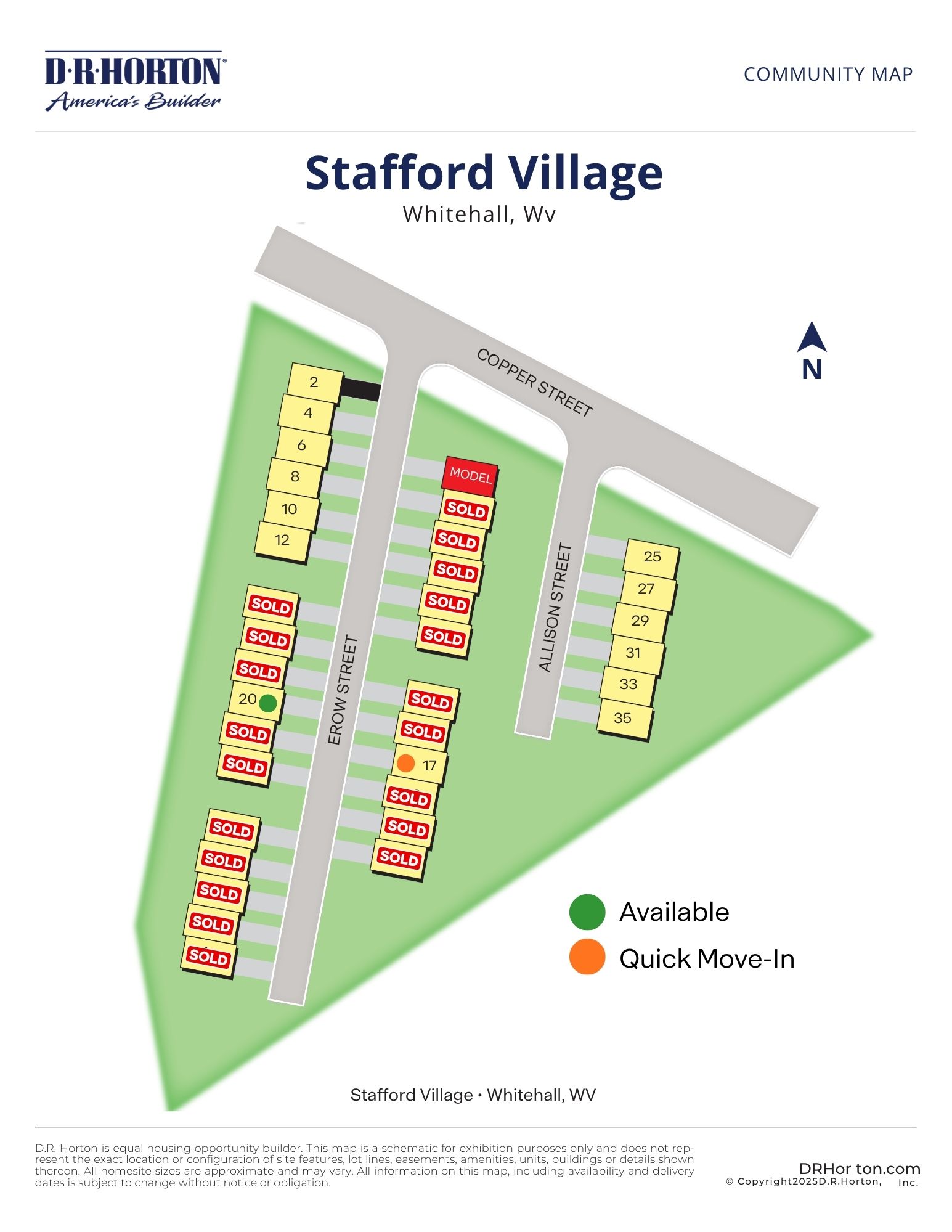 Static Lot Map