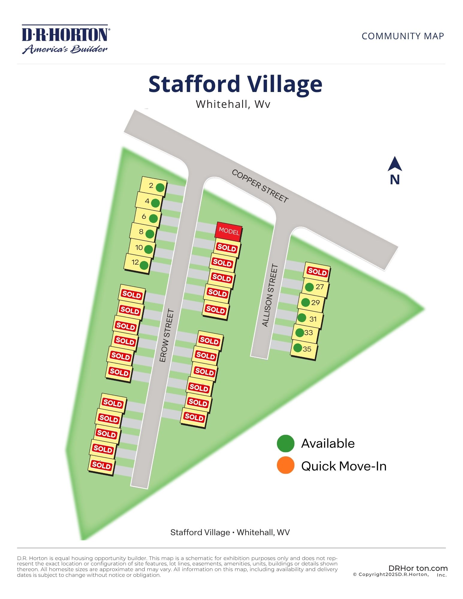 Static Lot Map