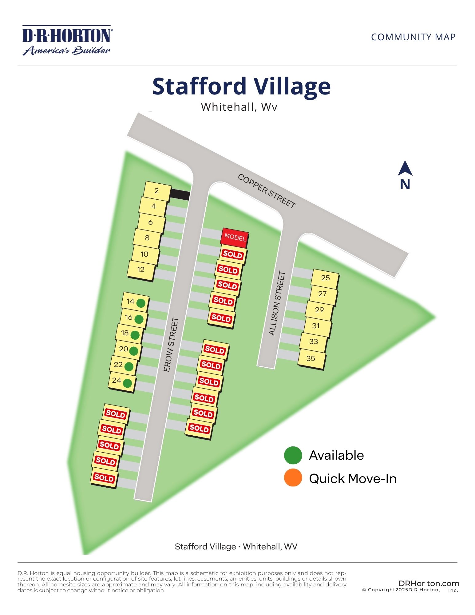 Static Lot Map