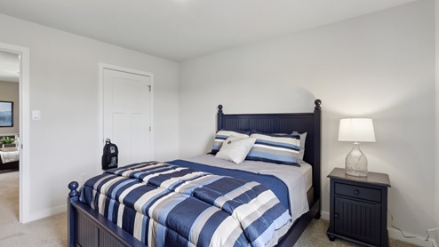Second bedroom with closet