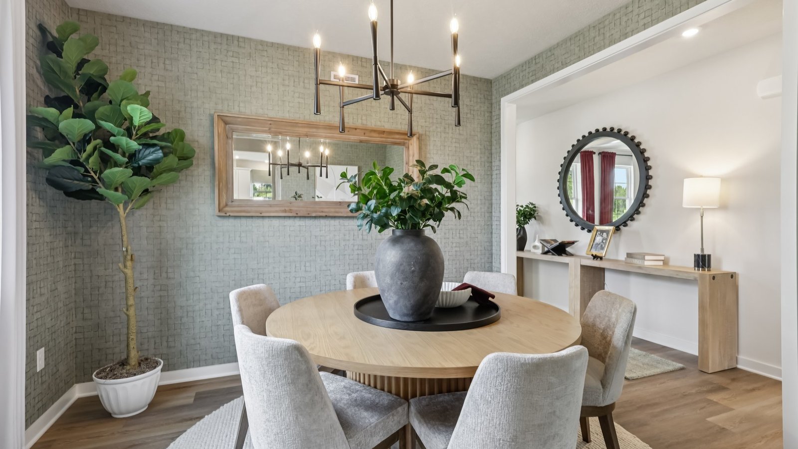 Formal dining area