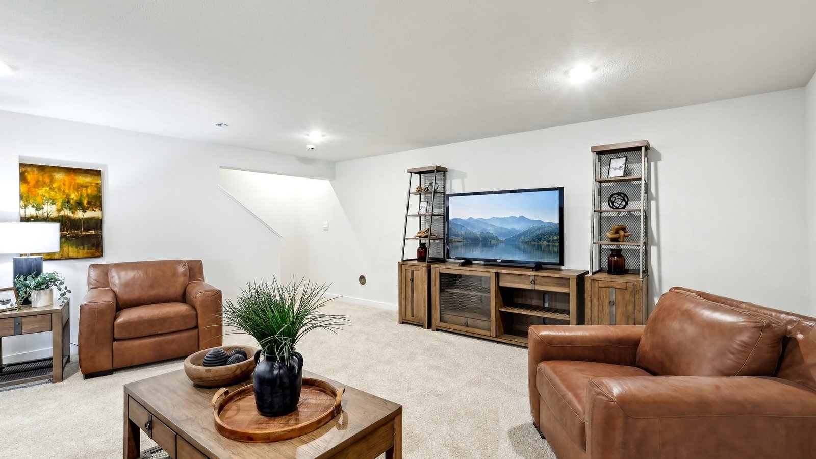 finished lower level