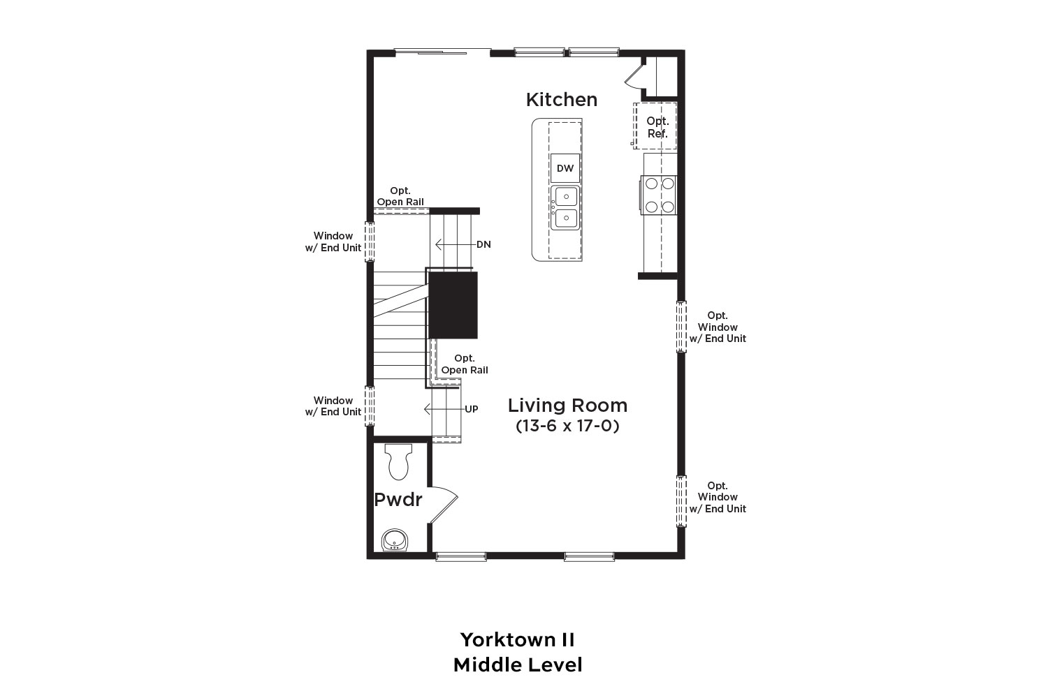 Yorktown II 1st Floor Floorplan