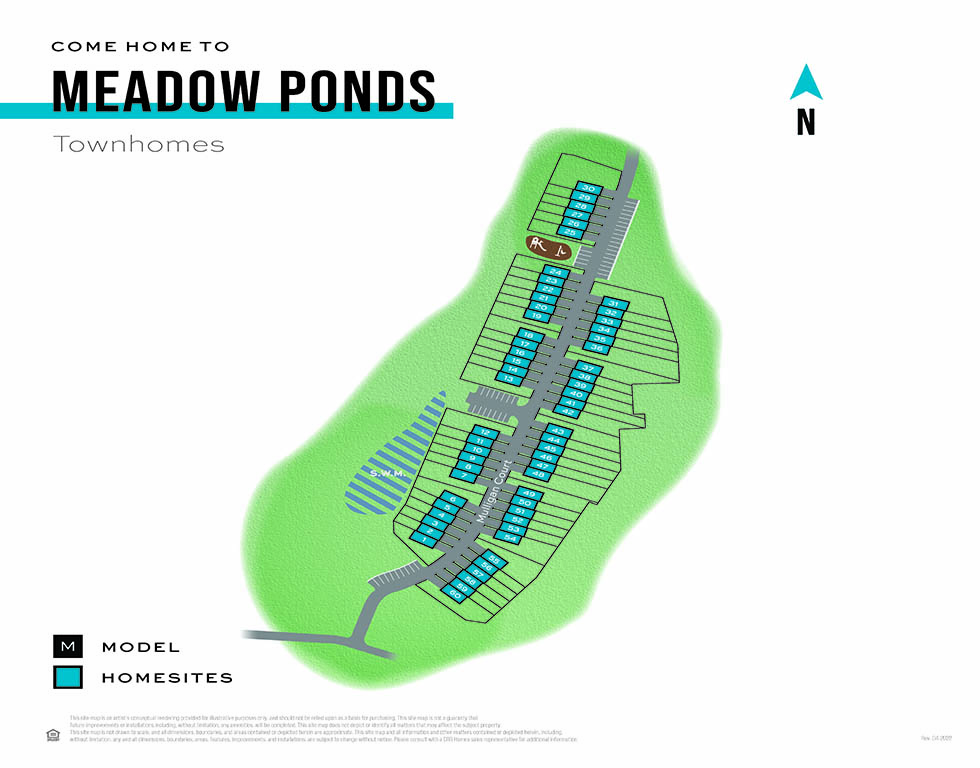 New Homes in Meadow Ponds Townhomes Maidsville, WV D.R. Horton