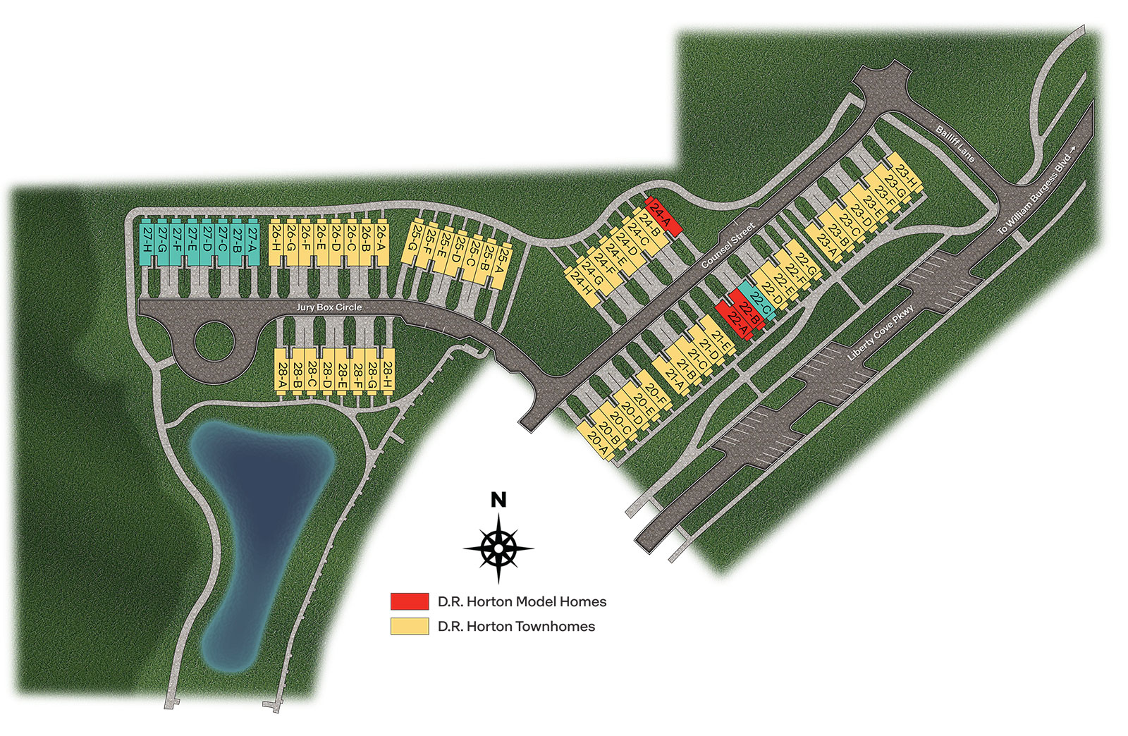 Static Lot Map