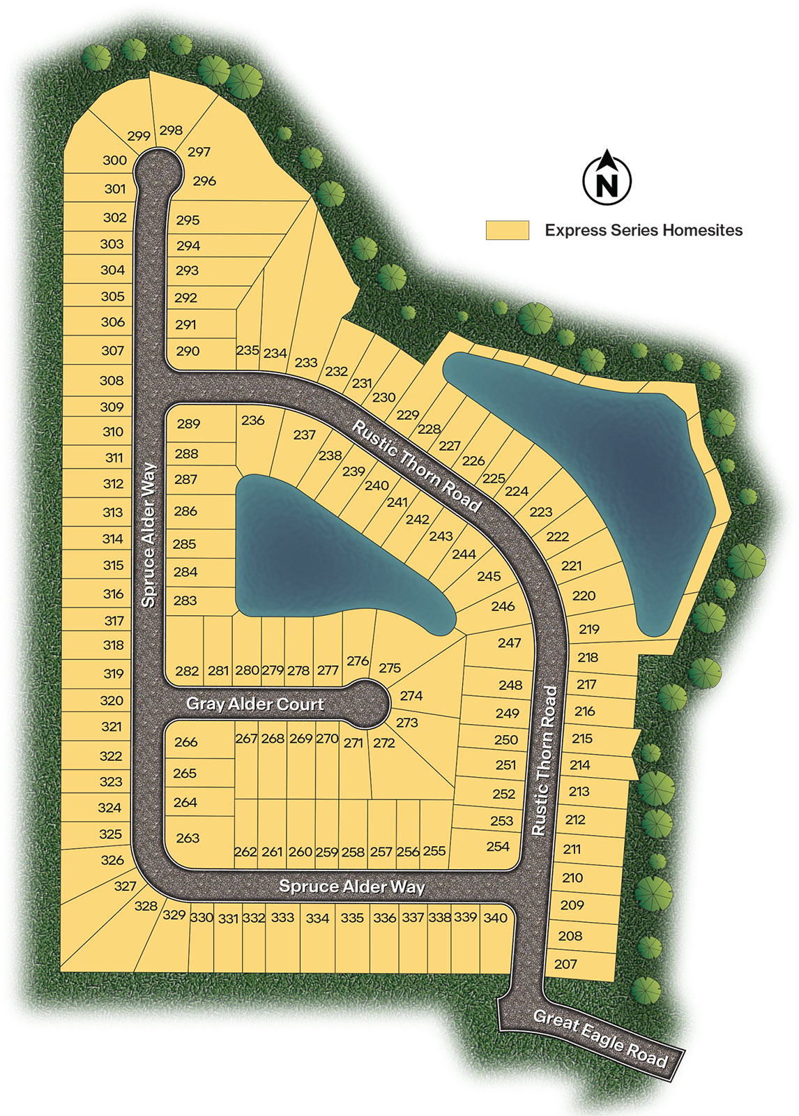 Static Lot Map