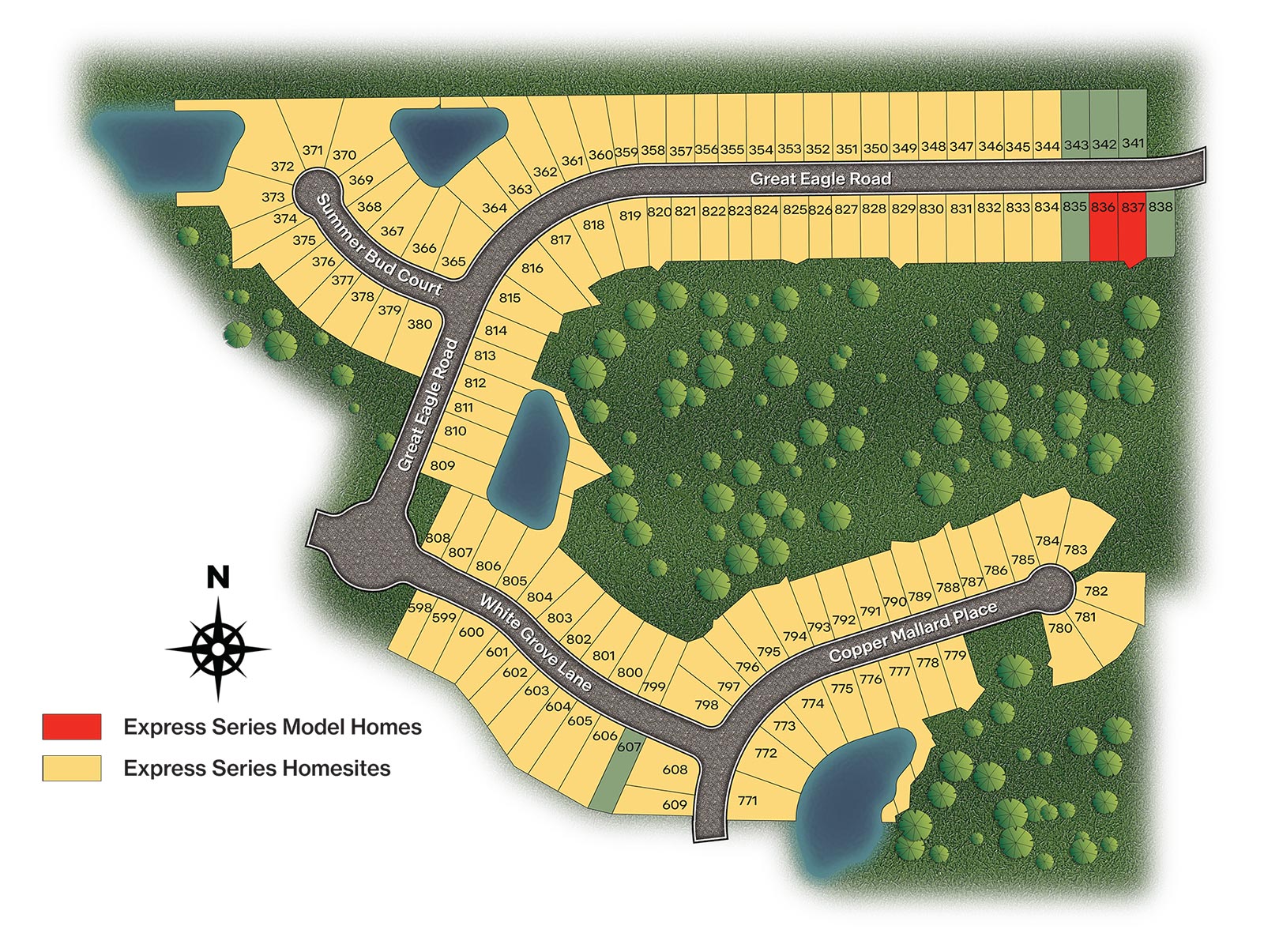 Static Lot Map