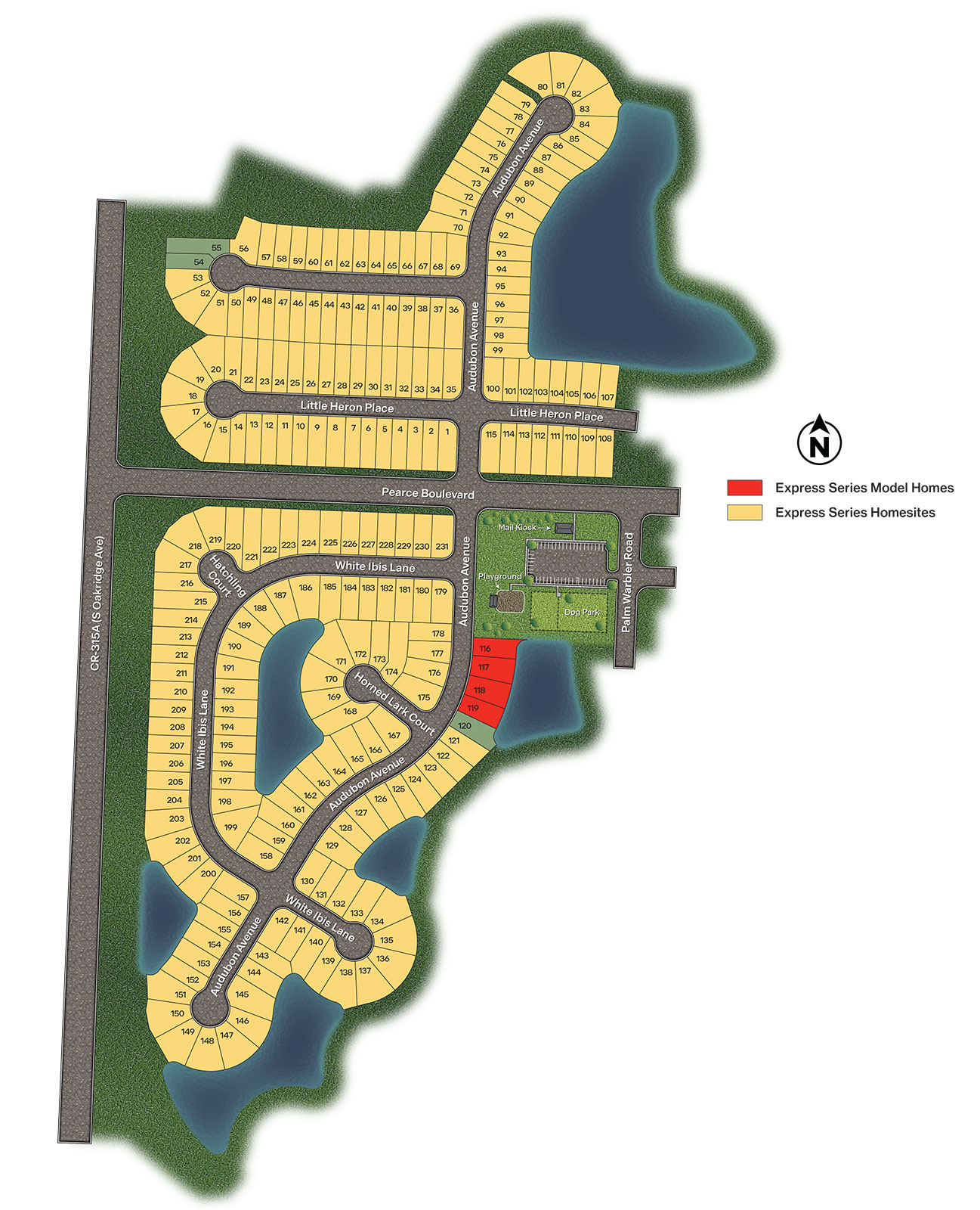 Static Lot Map