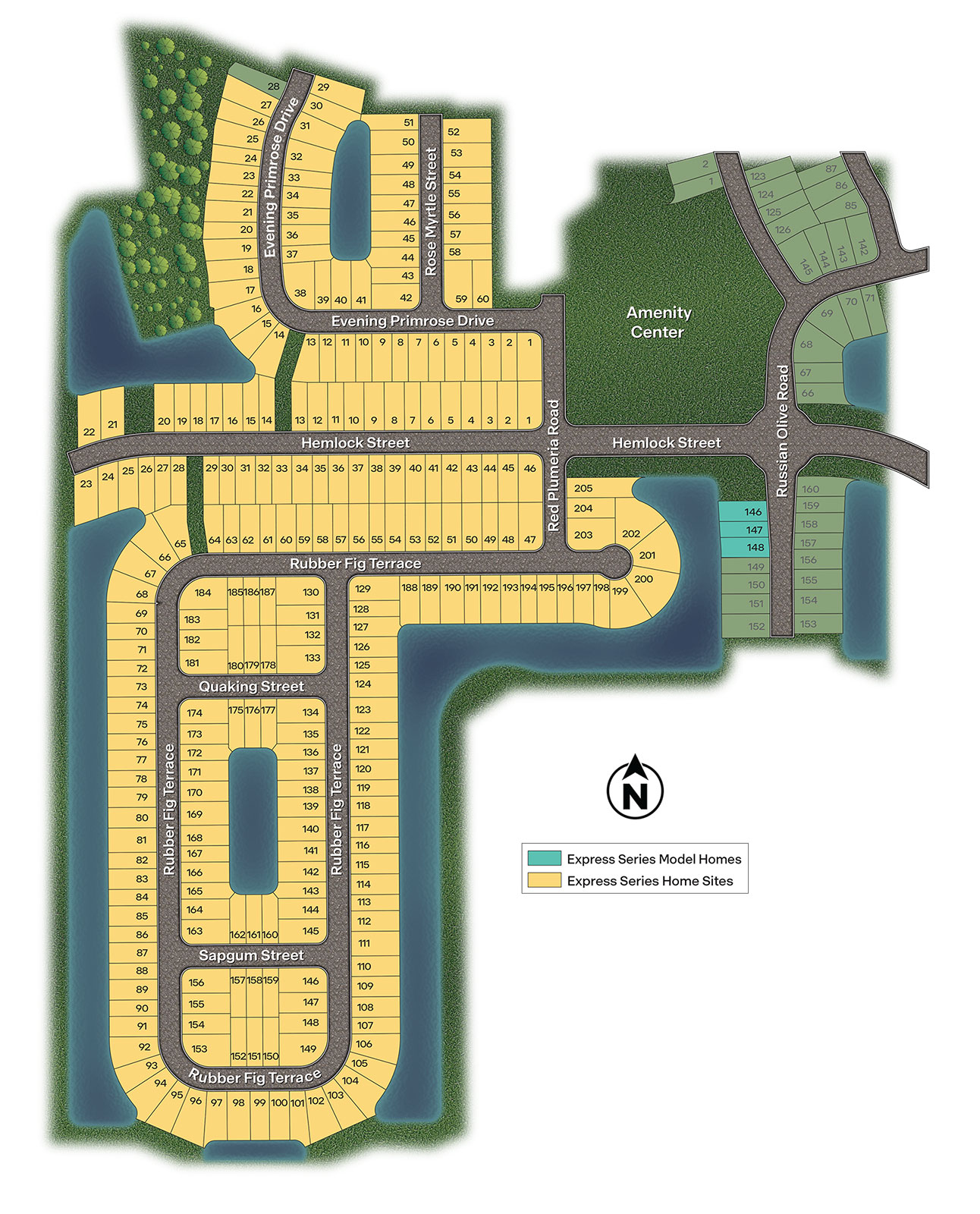 Static Lot Map