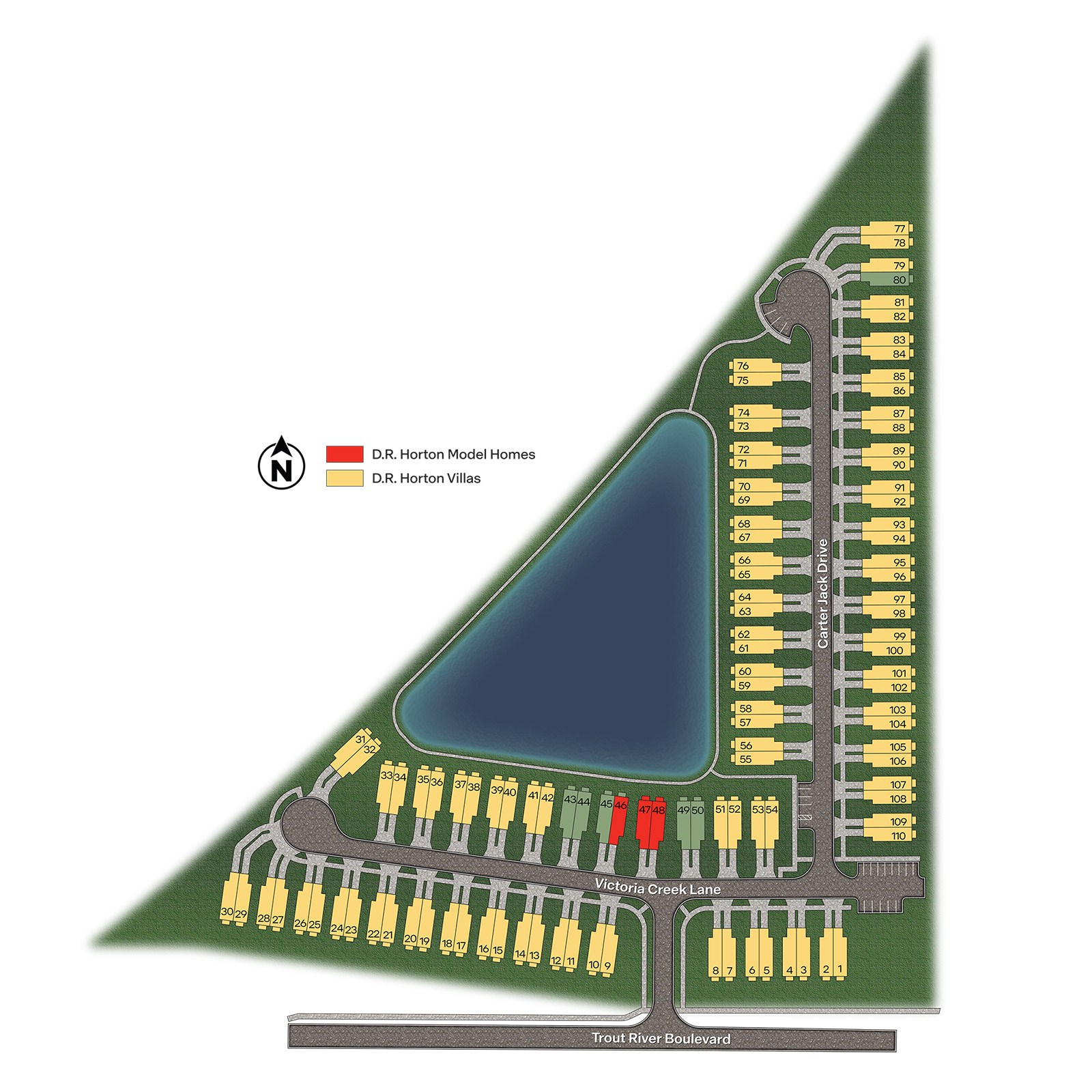 Static Lot Map