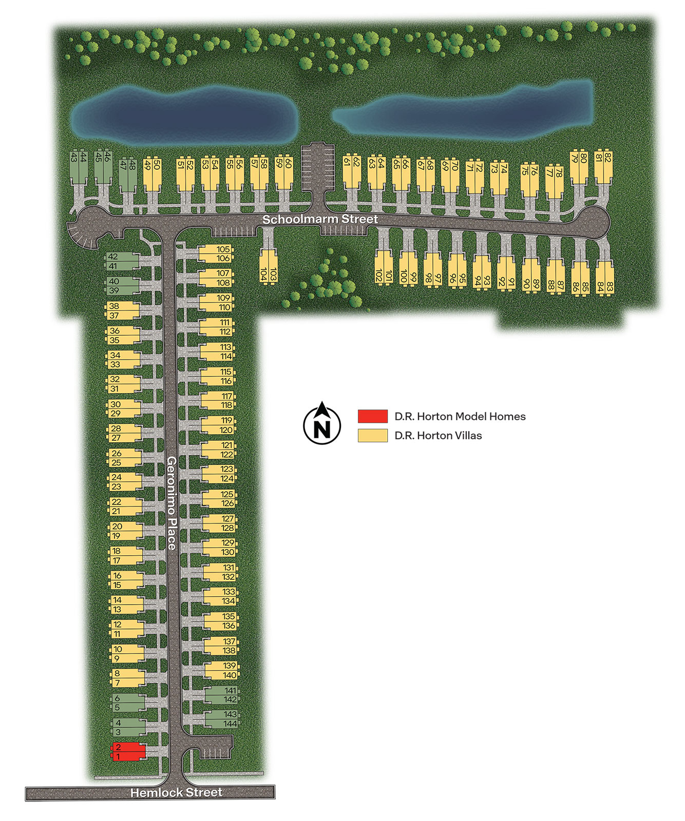 Static Lot Map