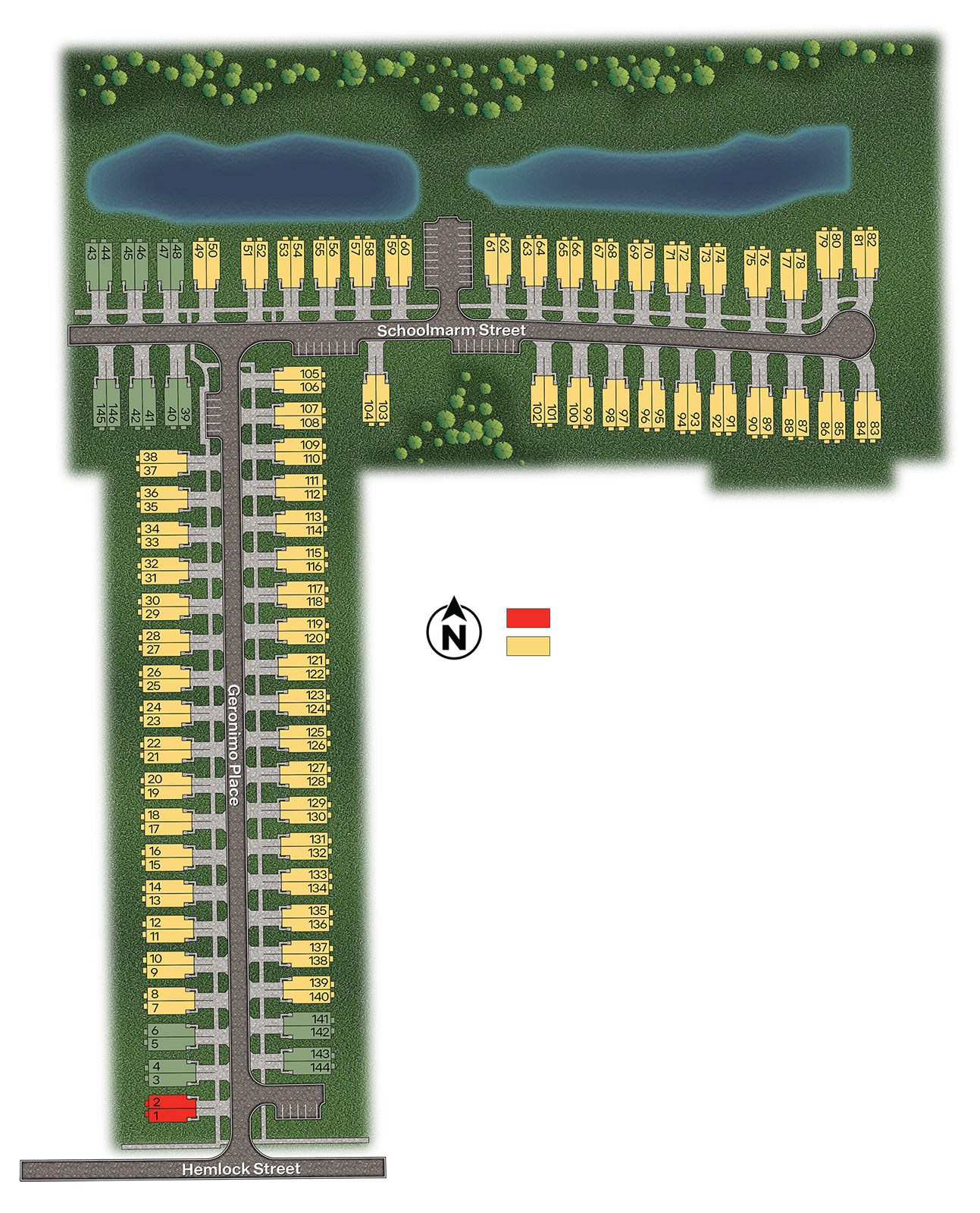 Static Lot Map