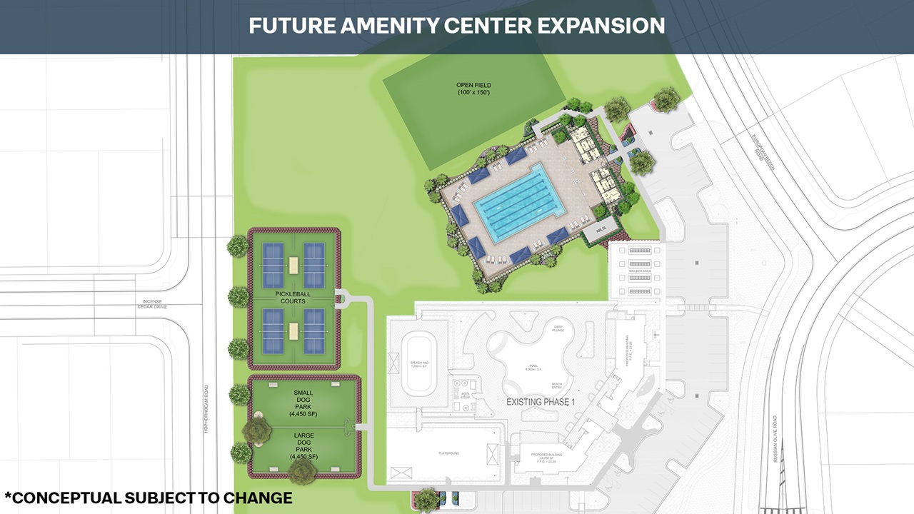 Amenity expansion 2026
