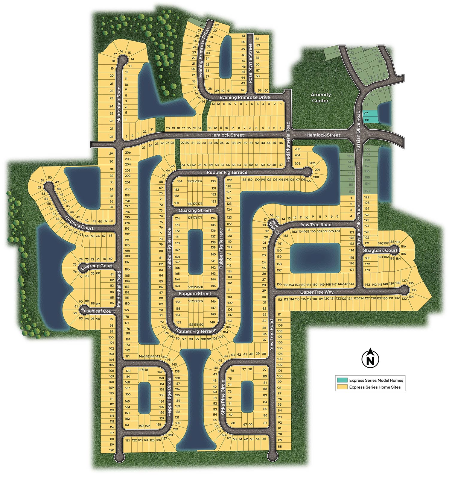 Static Lot Map