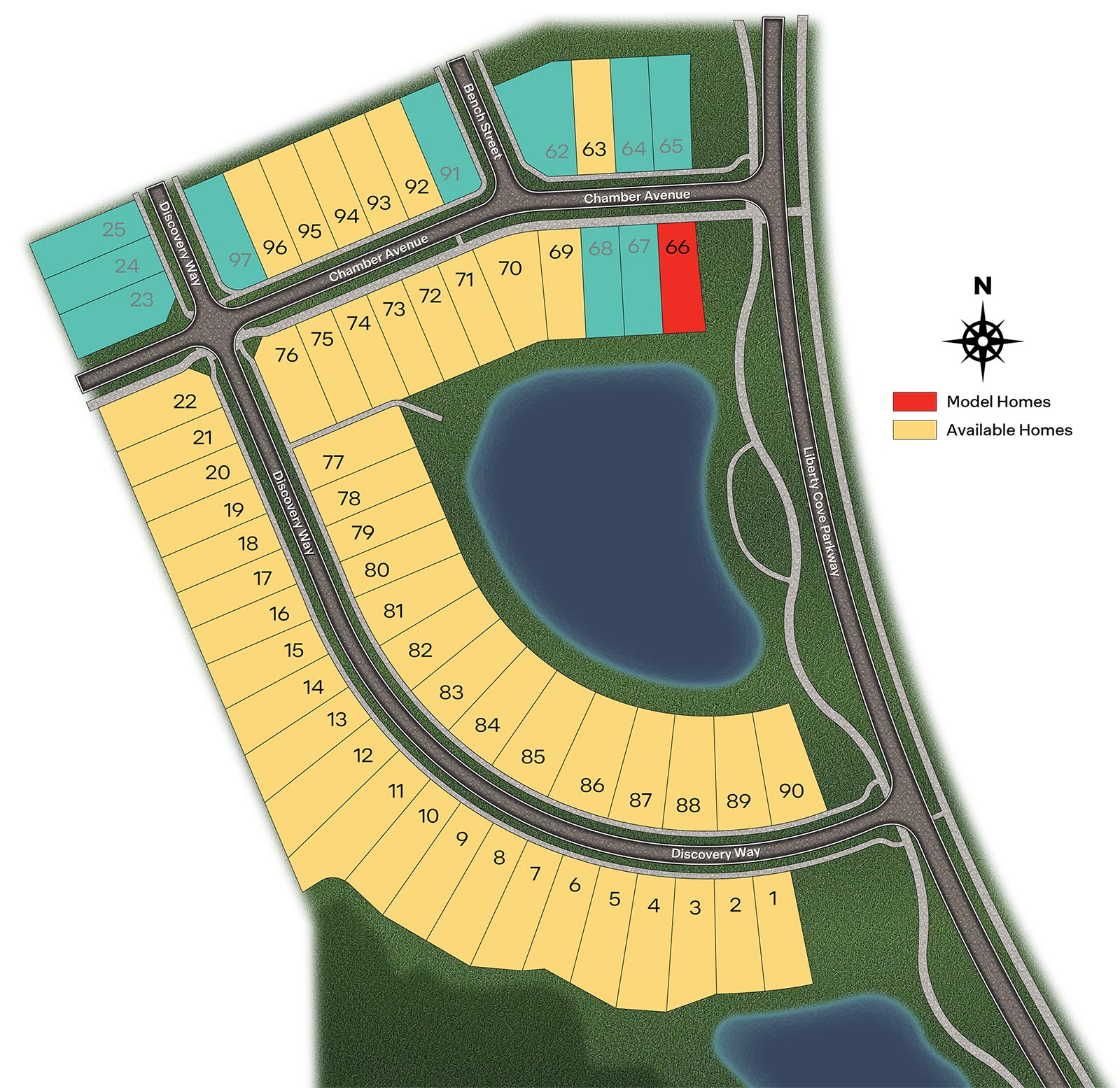 Static Lot Map
