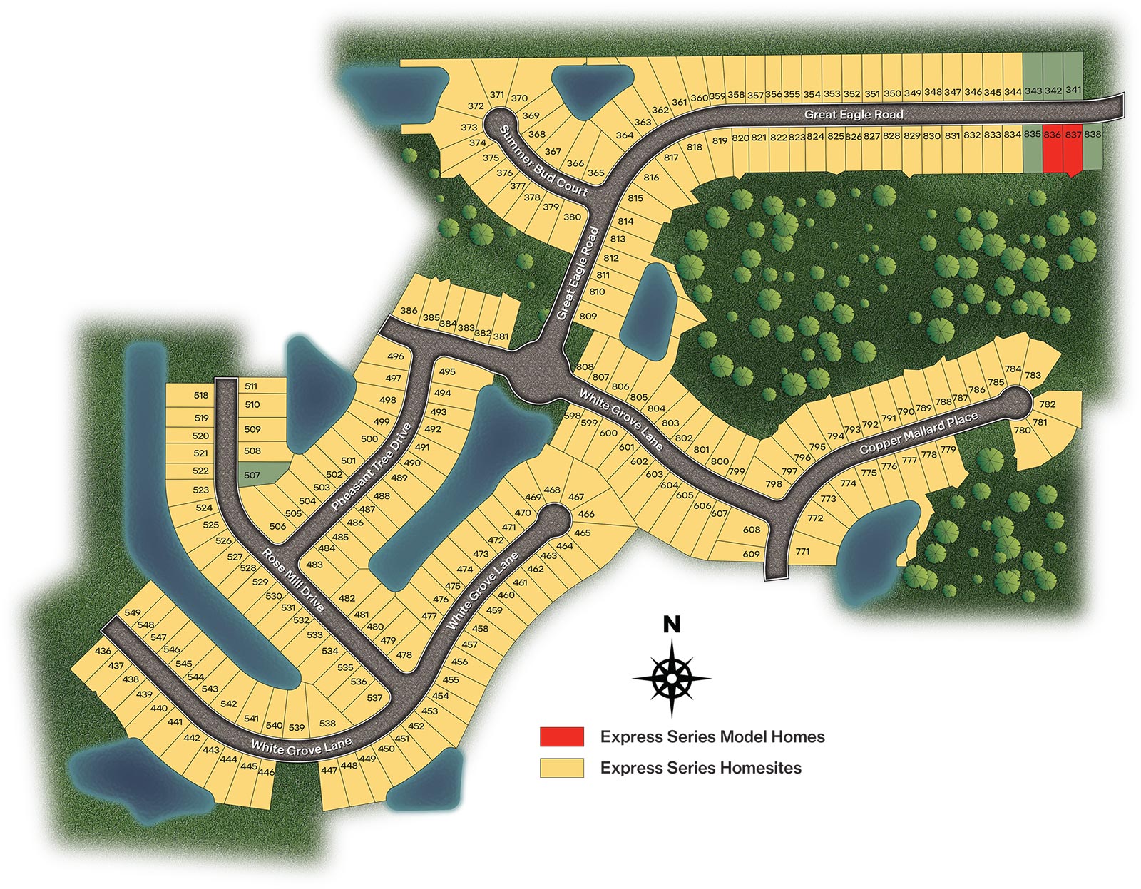 Static Lot Map