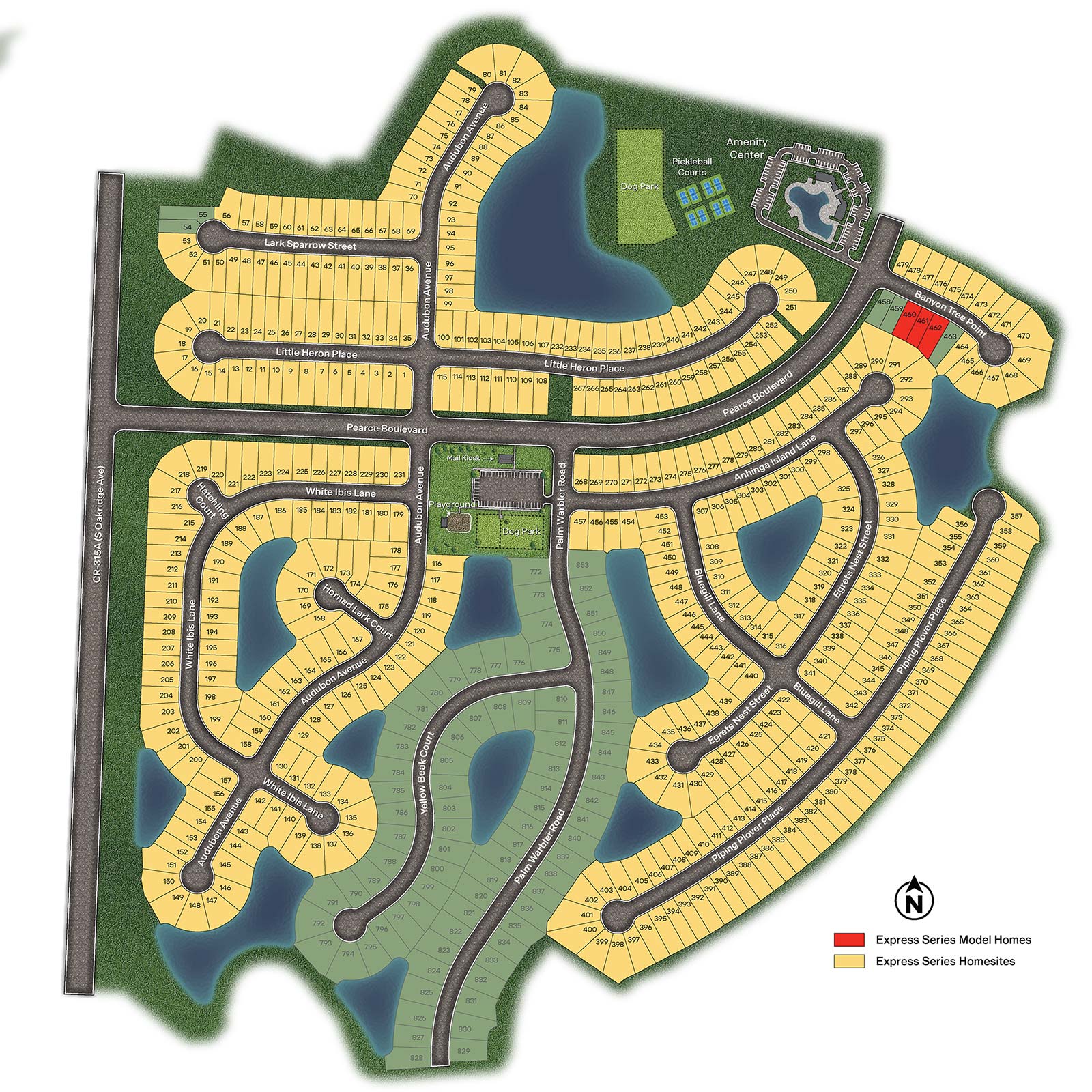 Static Lot Map