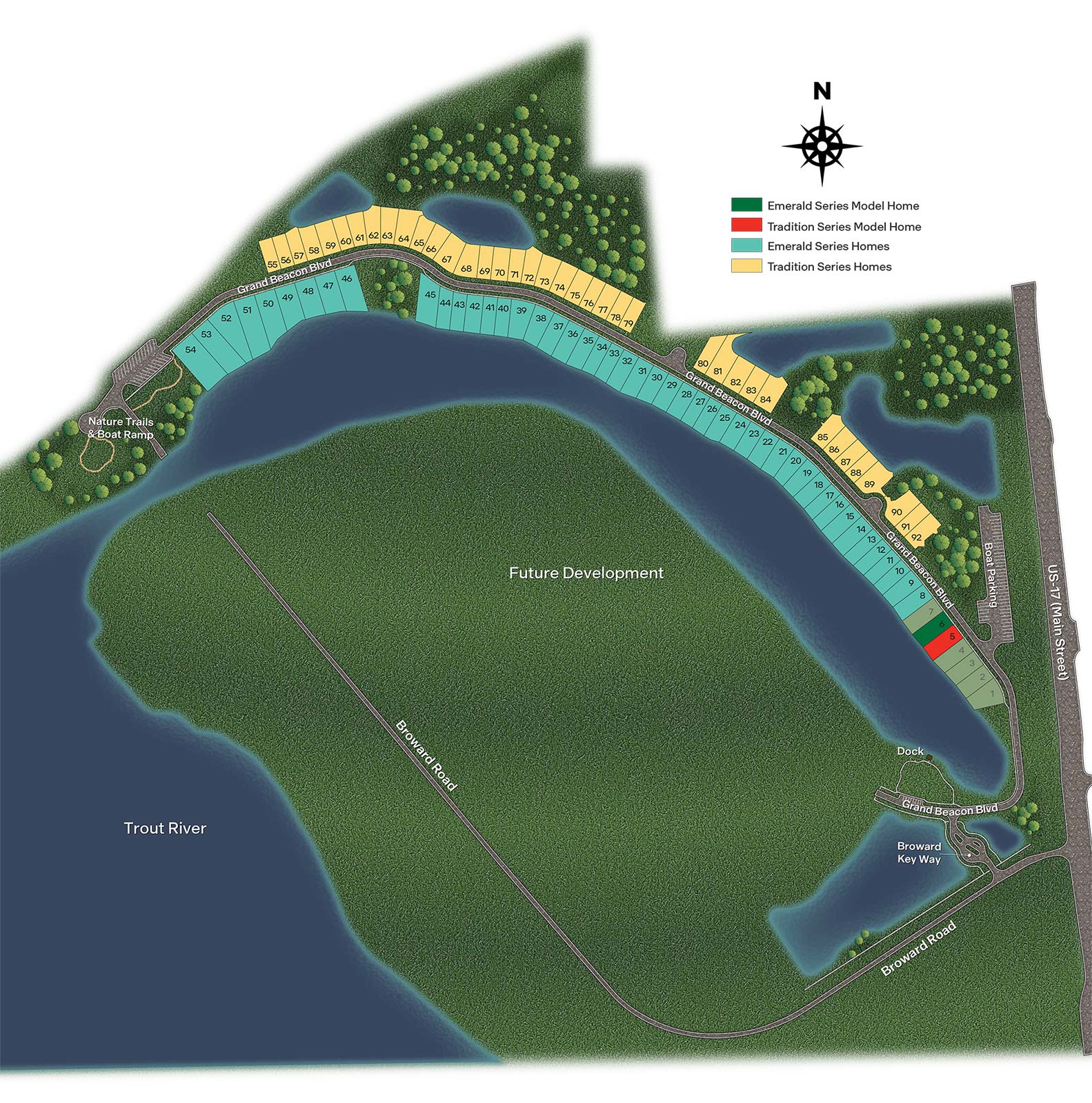 Static Lot Map