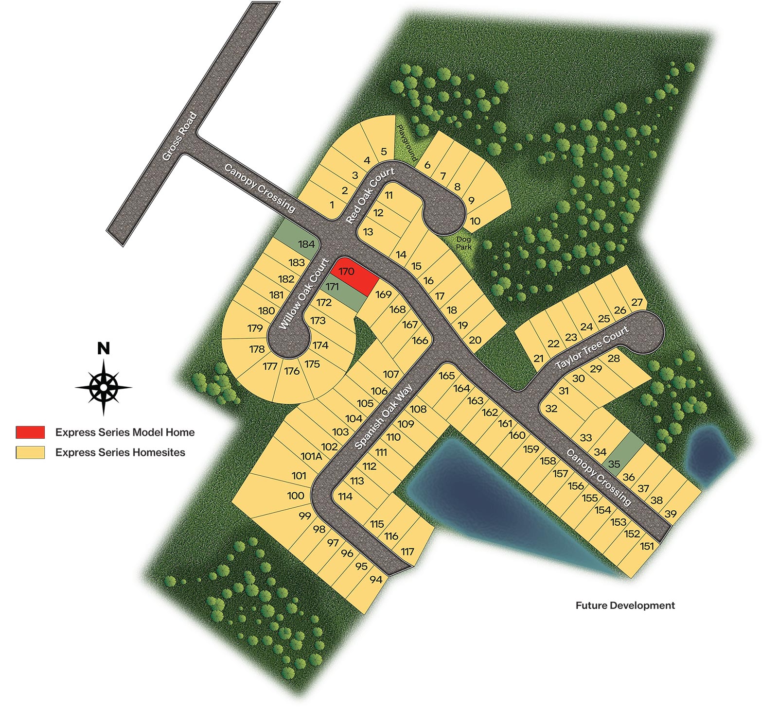 Static Lot Map