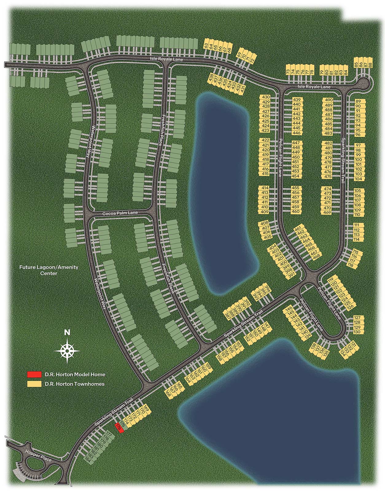 Static Lot Map