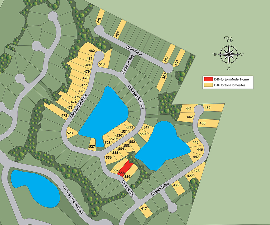 New Homes in Osprey Cove St. Marys, GA D.R. Horton