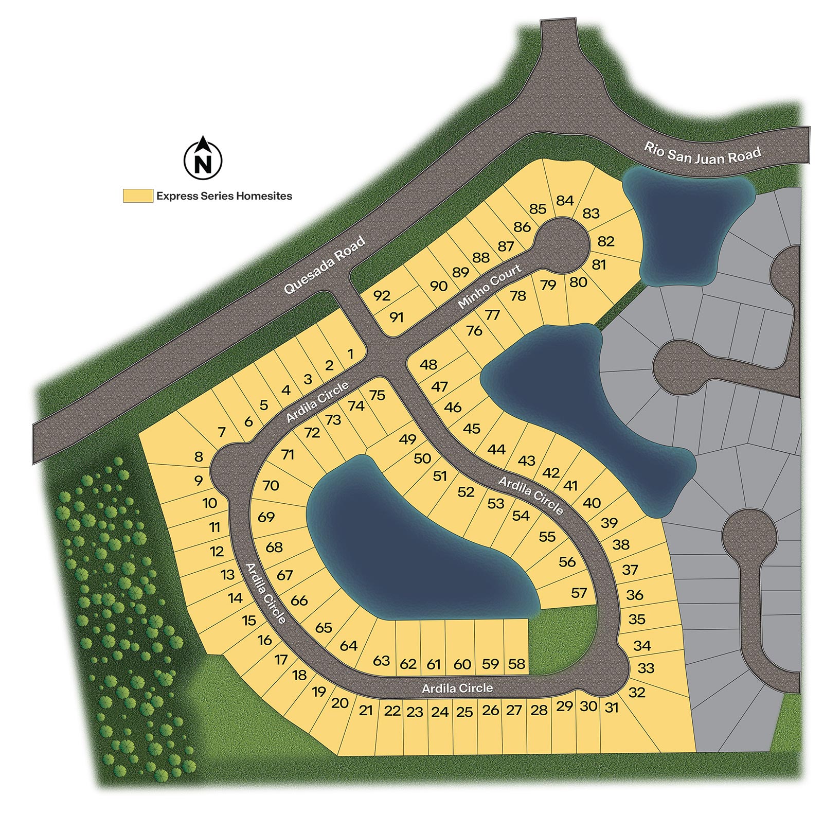 Static Lot Map