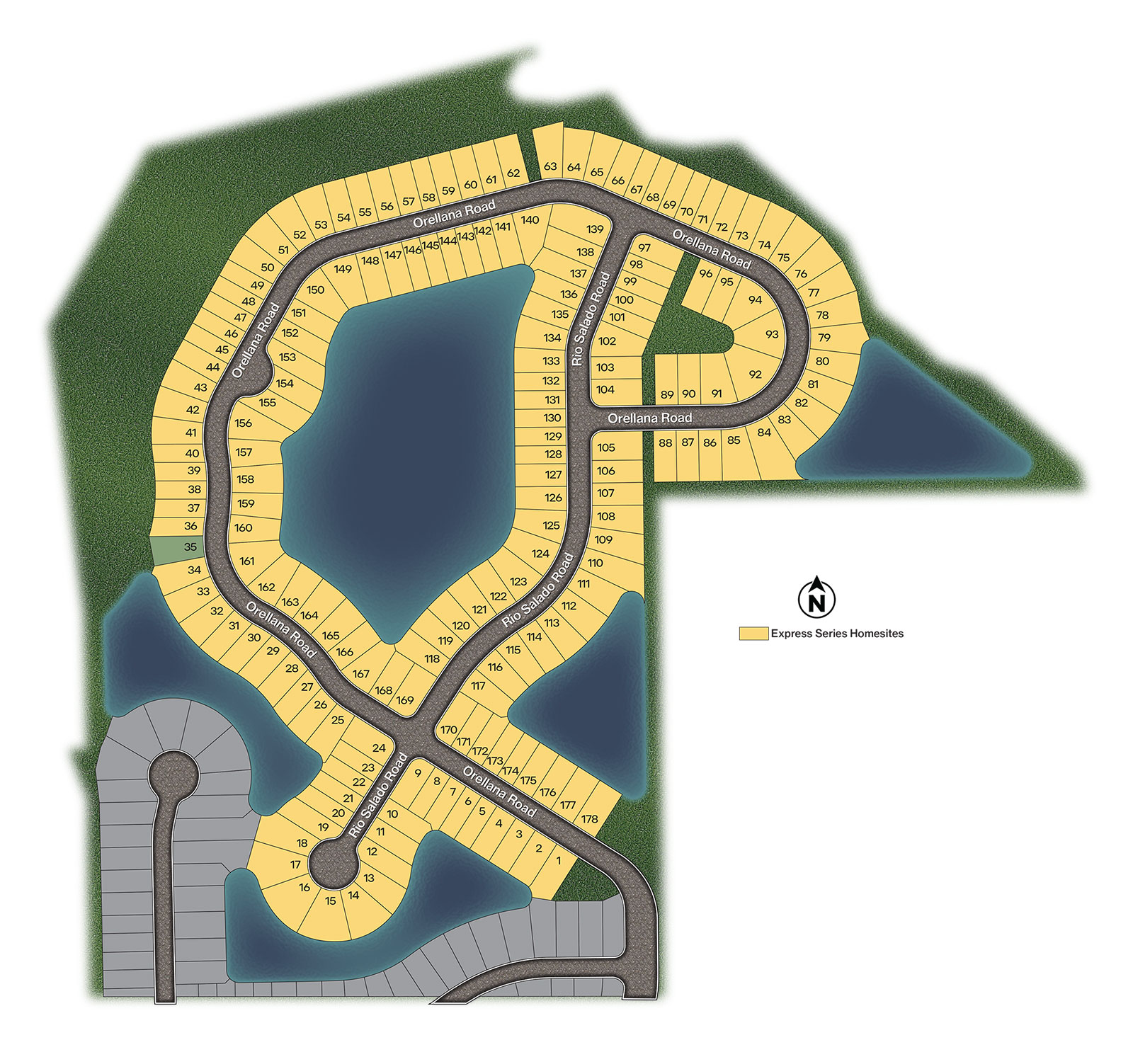 Static Lot Map
