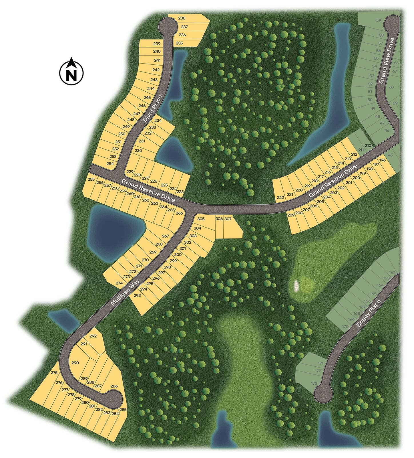 Static Lot Map