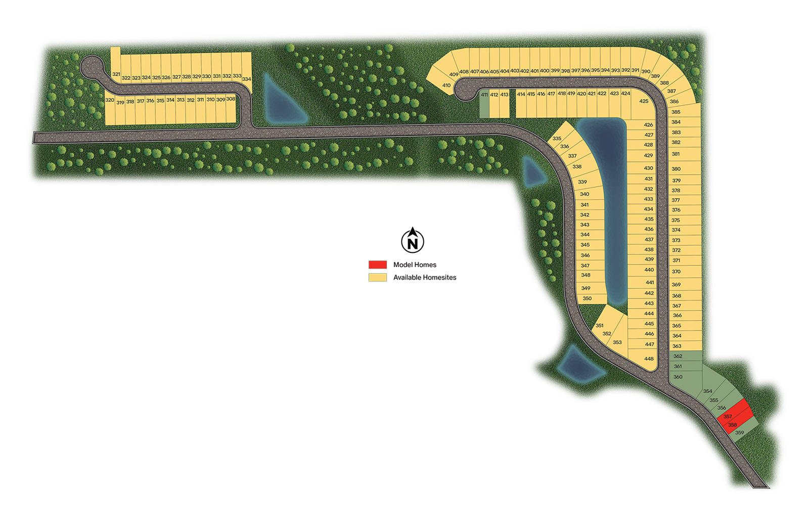 Static Lot Map