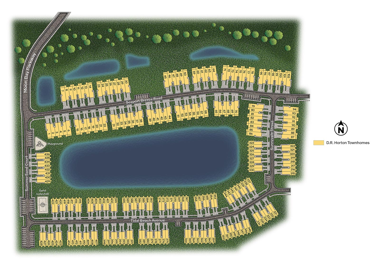 New Homes in Bridgewater St - Bridgewater Phase2a Sitemap Web2