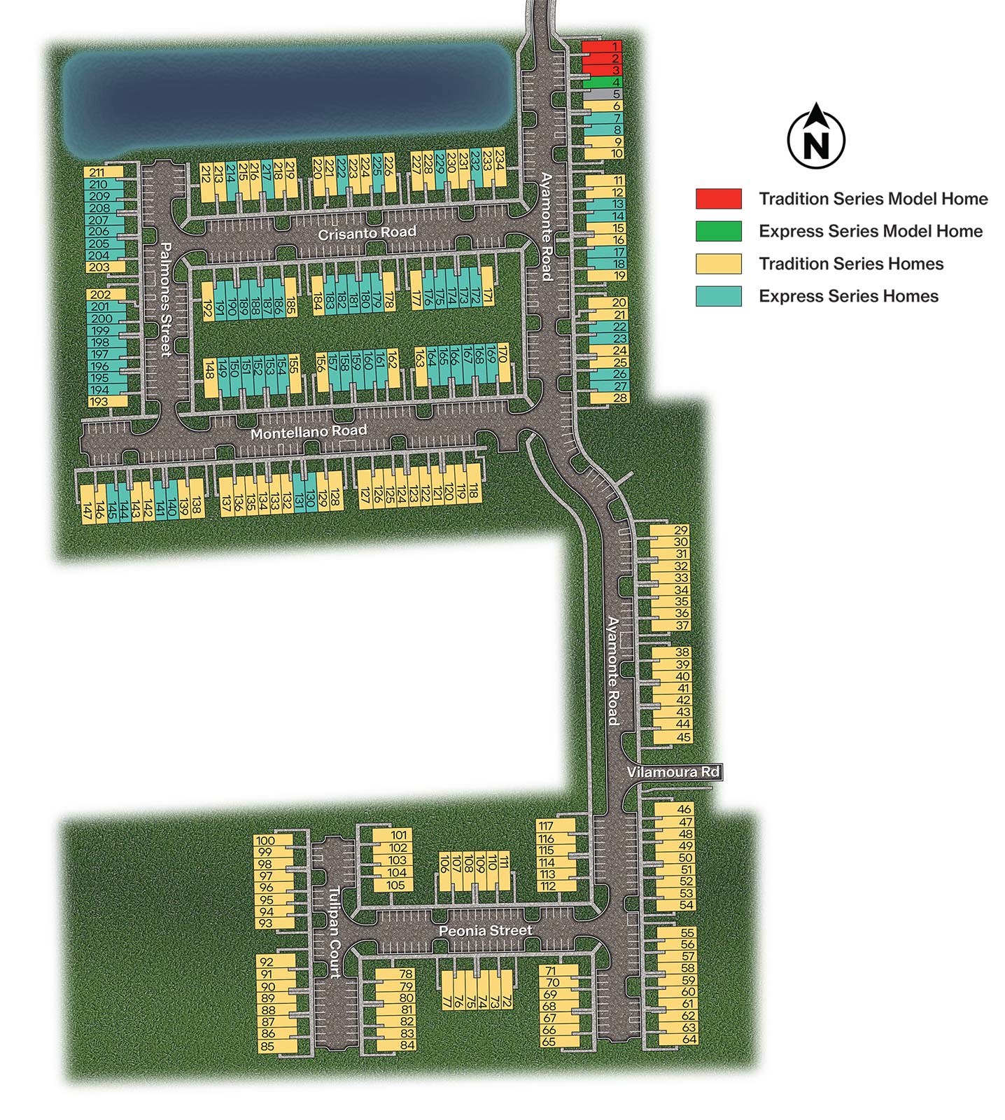 Static Lot Map