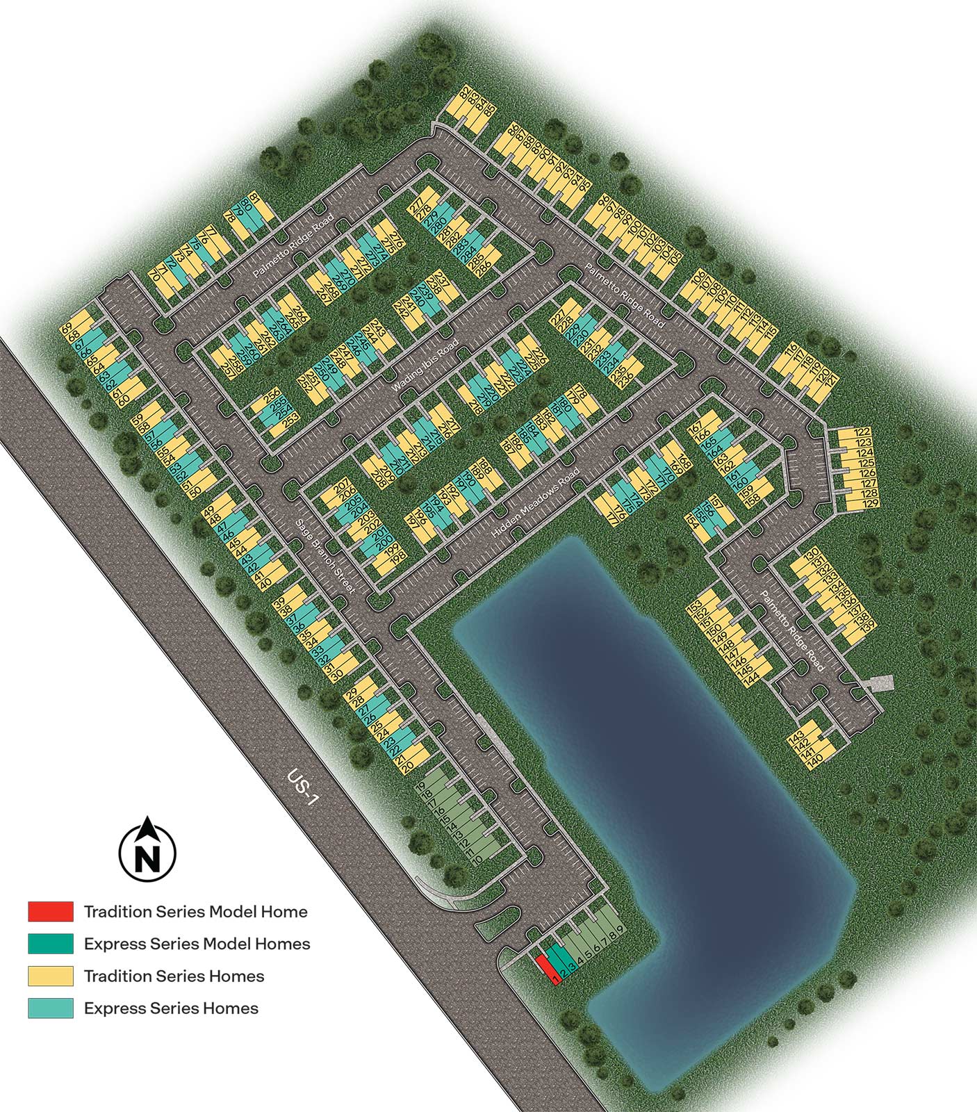 Static Lot Map