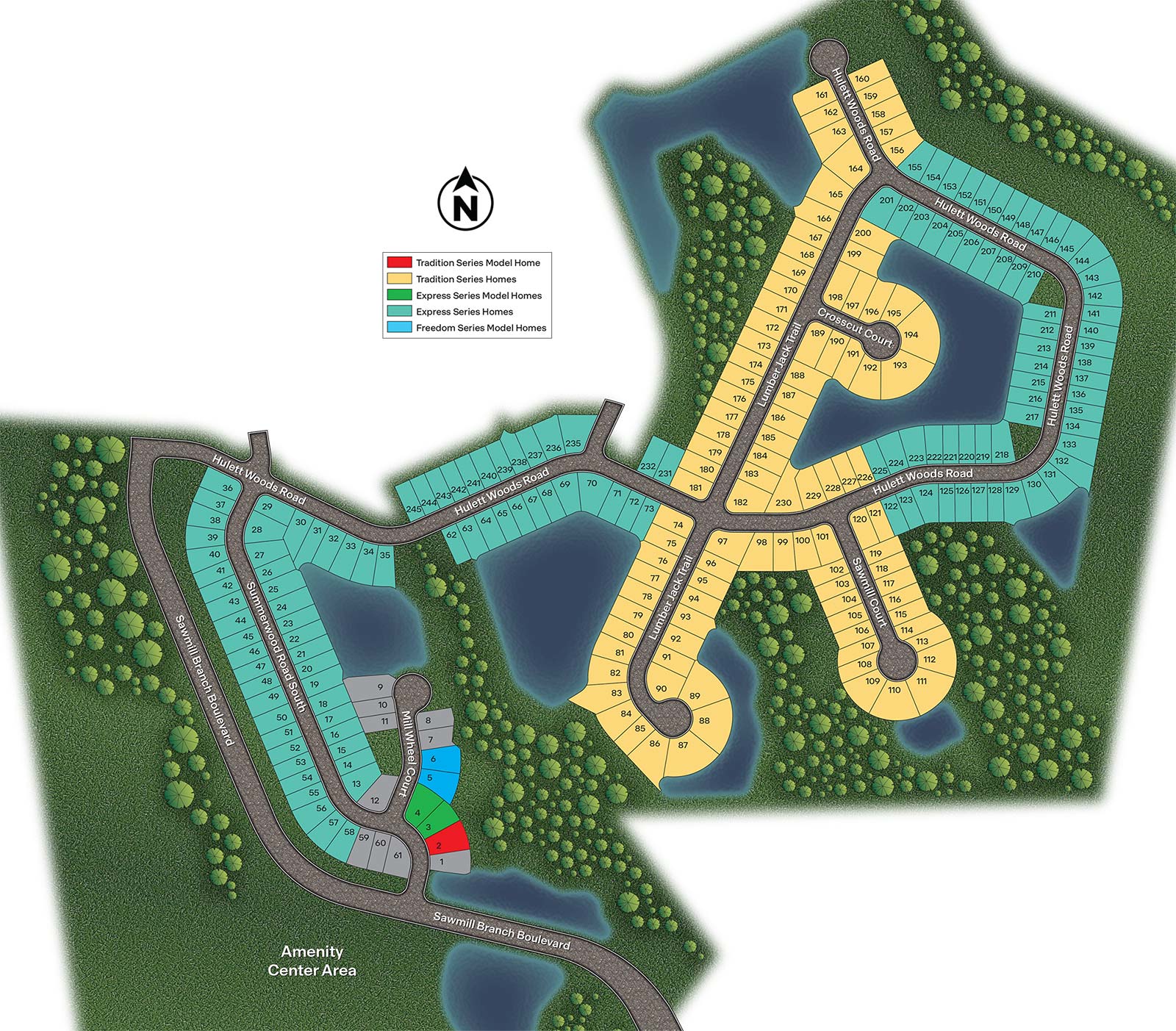 Static Lot Map