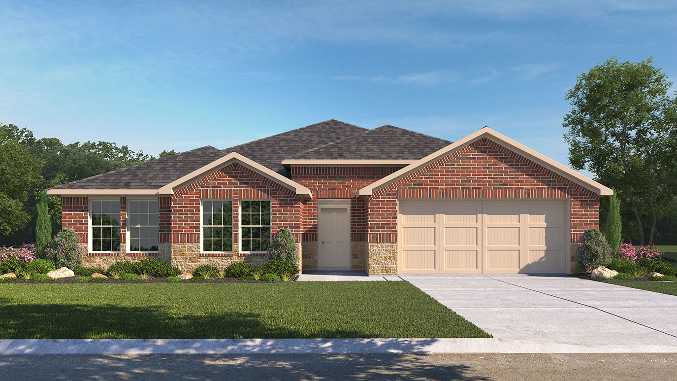 X50I Floorplan in Williamsburg of Fate A Elevation