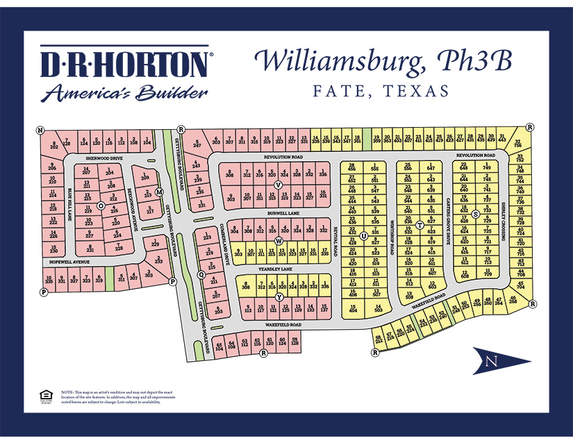 Static Lot Map