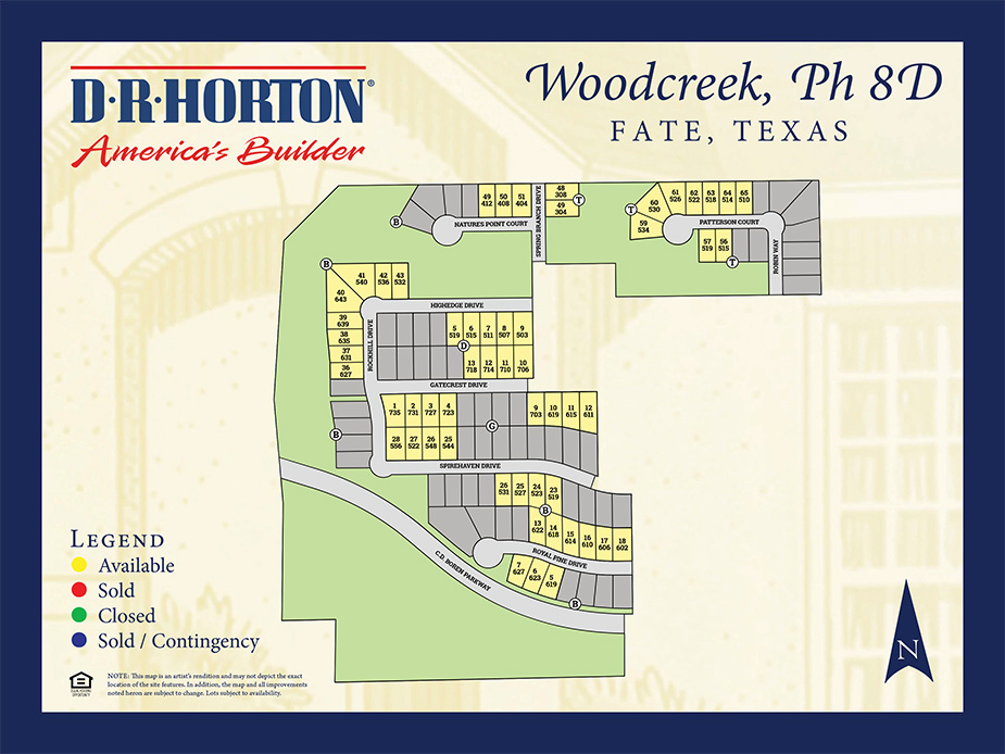New Homes in Woodcreek Fate, TX D.R. Horton