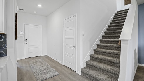 5044 Blazer Way at Fireside by the Lake in Garland, TX interior entrance with staircase