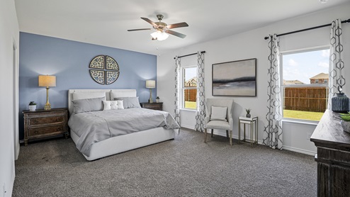 5044 Blazer Way at Fireside by the Lake in Garland, TX primary bedroom