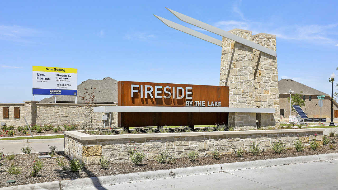 New Homes in Fireside by the Lake Garland, TX D.R. Horton